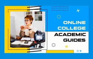Online College Academic Guides Intro After Effects Templates