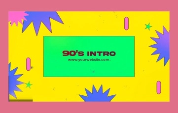 Download 90s Intro After Effects Templates