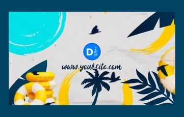 Beach Intro After Effects Template