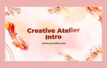 Creative Artist Intro After Effects Templates
