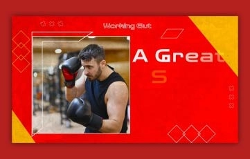 Fitness And Health Slideshow After Effects Templates