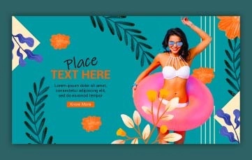 Summer Collection Slideshow After Effects Templates