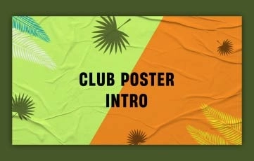 Summer Sale Poster Intro After Effects Template