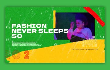 Fashion Event Promo Slideshow After Effects Template