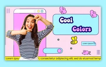 Cool Color Slideshow After Effects Template