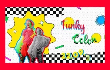 Funky Style Intro After Effects Template