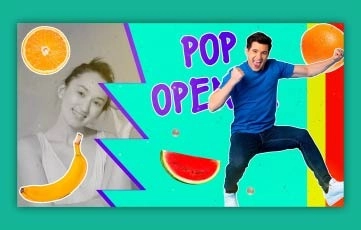 Pop Art Fashion Opener After Effects Template