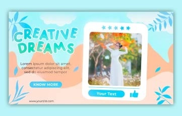 Creative Dream Slideshow After Effects Templates
