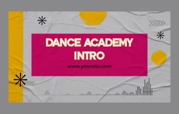 Dance Academy Intro After Effects Template