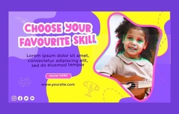 Choose Your Skills Intro After Effects Template