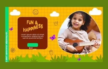 Kids Intro After Effects Template 1