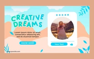 Creative Dreams Intro After Effects Template