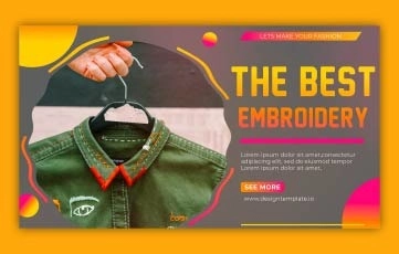 Embroidery Slideshow After Effects Templates