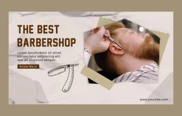 Barber Shop Intro After Effects Template