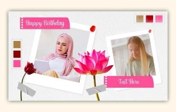 Birthday Intro After Effects Template