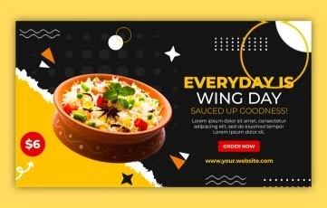 Tasty Food Slideshow After Effects Templates
