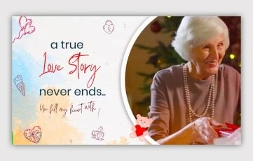 Valentine Greeting Slideshow After Effects Templates