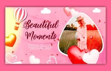 Happy Moments Slideshow After Effects Templates