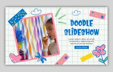 Doodle Element Intro After Effects Template
