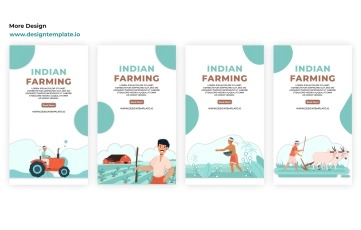 Indian Farming Instagram Story After Effects Template 02
