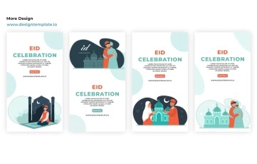 Eid Celebration Instagram Story After Effects Template