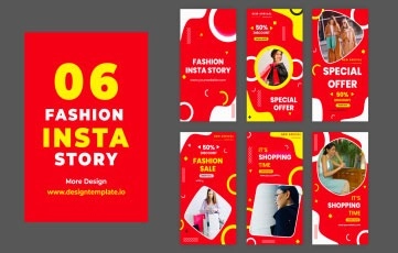 Fashion Instagram Story After Effects Template 03