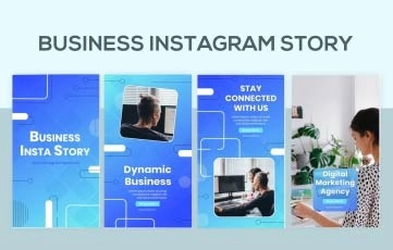 Best Business Instagram Story After Effects Template