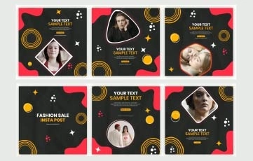 New Fashion Sale Instagram Post After Effects Template