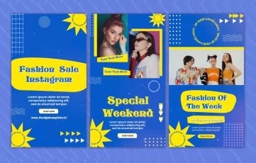 Fashion Sale Instagram Story After Effects Template