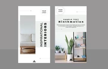 Interiors Design Instagram Story After Effects Template