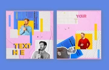 Png Grid Paper Instagram Post After Effects Template