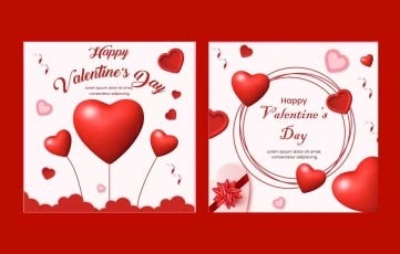 Valentines Day Post After Effects Template