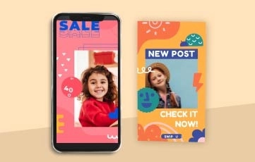 Sale Instagram Story 05 After Effects Template