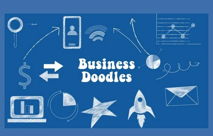 Best Business Doodle Element Animation After Effects Template