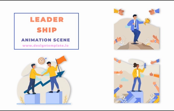 Leadership Animation Scene After Effects Template