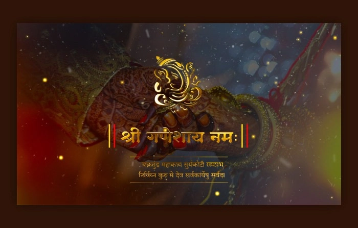 Marathi Wedding Slideshow For Social Media Invitation After Effects Template