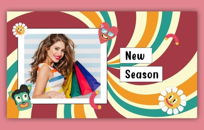 Funky Retro Fashion Slideshow After Effects Template