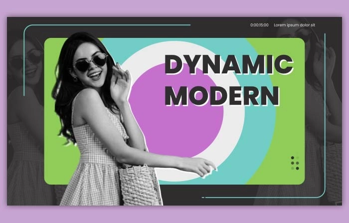 Dynamic Modern Slideshow After Effects Template