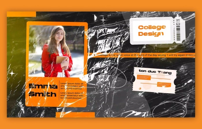 College Design Slideshow After Effects Template