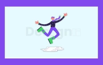 Download Flat Character Dance & Singing Character Animation Premiere Pro Templates