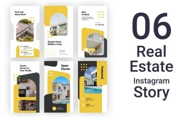 Real Estate Instagram Stories After Effects Template