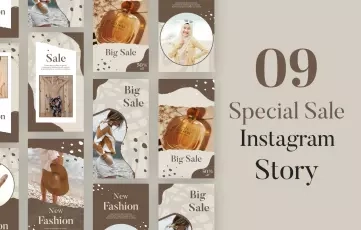 Fashion Sale Instagram Stories After Effects Template