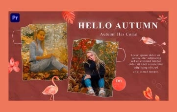 Autumn Sale Slideshow Premiere Pro Template