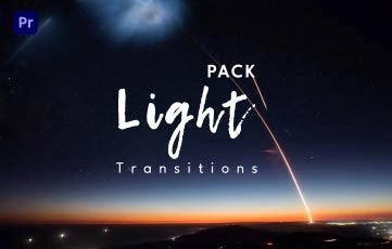 Party Light Transitions Pack Premiere Pro Template