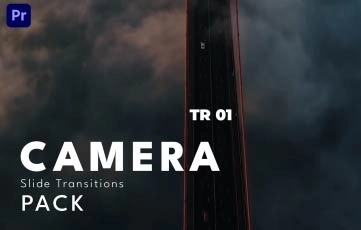 Camera Slide Transitions Pack Premiere Pro Template