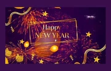Create Your New Year Party Slideshow After Effects Templates