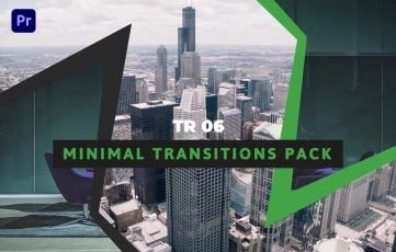 Premiere Pro Templates Minimal Transitions Pack