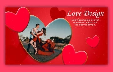 Love Slideshow After Effects Template