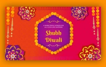 Exciting Diwali Slideshow After Effects Templates