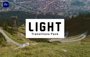 Nature Light Transitions Pack Premiere Pro Template